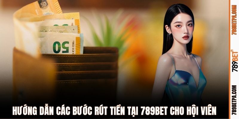 Hướng dẫn các bước rút tiền tại 789BET cho hội viên