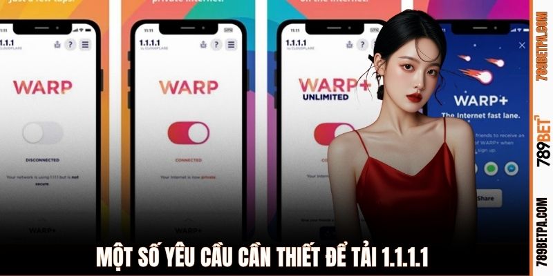 Một số yêu cầu cần thiết để tải 1.1.1.1 