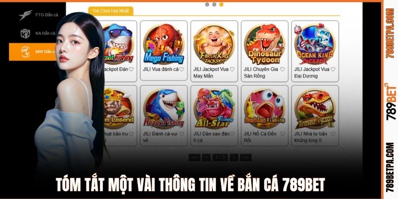 Tóm tắt một vài thông tin về bắn cá 789BET